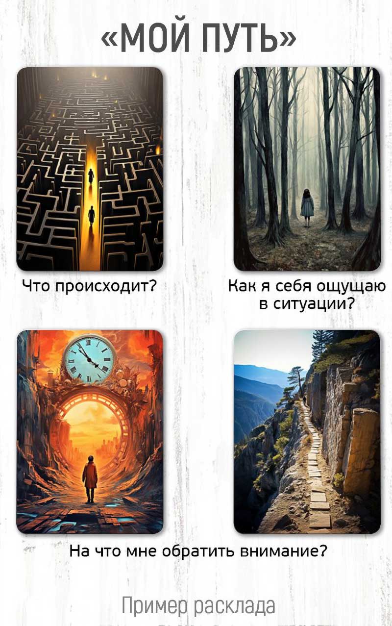 Метафорические ассоциативные карты "Твой путь" купить в Москве, цена