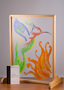 Арт-терапевтический комплекс с прозрачным мольбертом