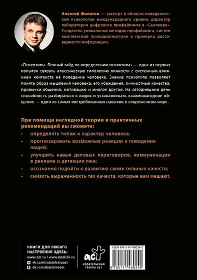 Психотипы. Полный гайд по определению психотипа - cogito-shop.com