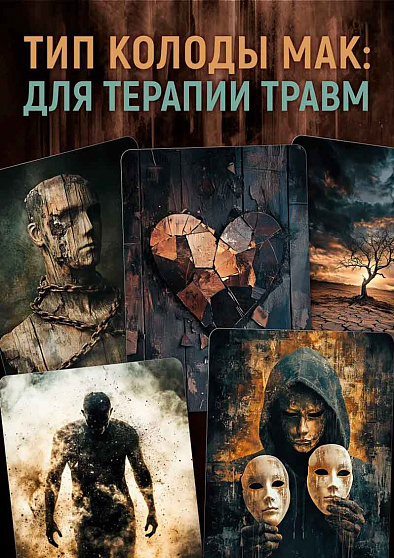Метафорические ассоциативные карты "Образ травмы" - cogito-shop.com