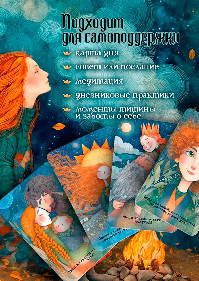 Метафорические карты "Согреться здесь" - cogito-shop.com