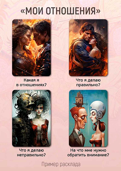 Метафорические ассоциативные карты «Любовь глазами художника» - cogito-shop.com